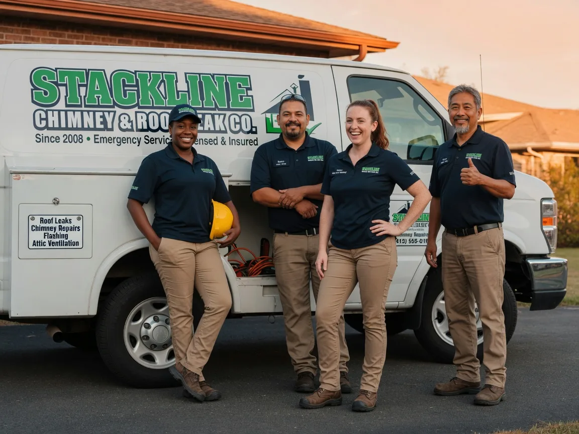 Chimney flashing repair company in Troy, VT